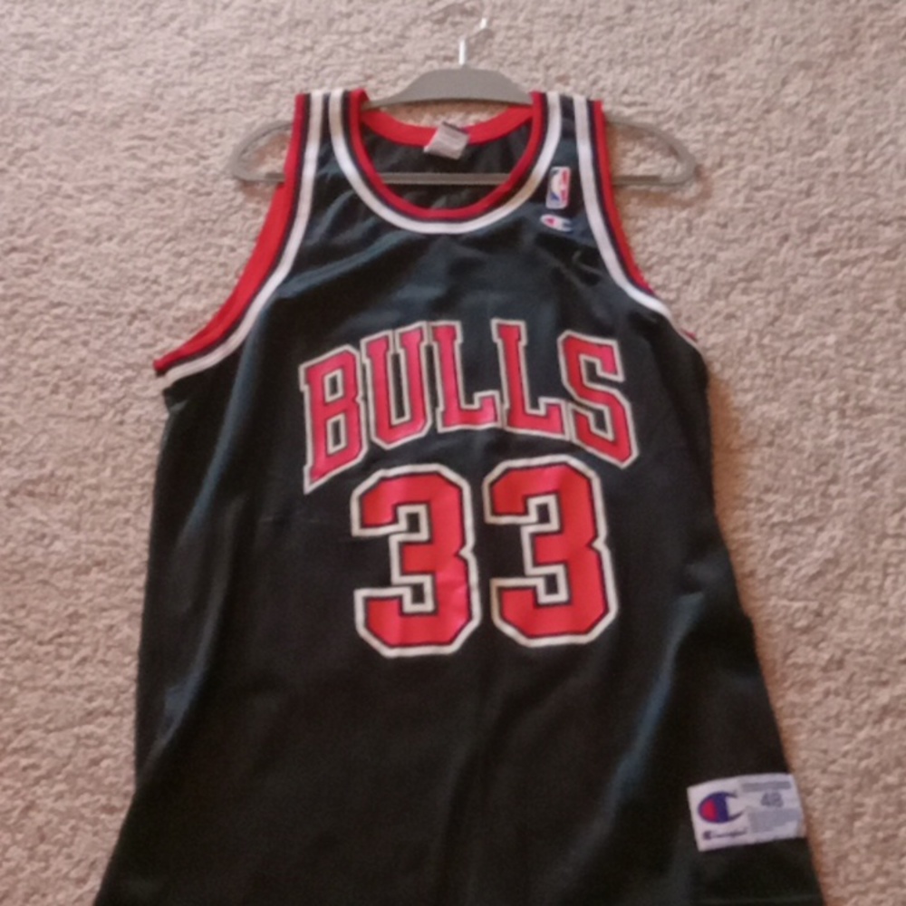 Scottie Pippen Champion Jersey Size 48